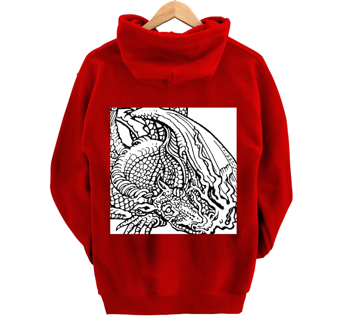 The scaled pilots and vintage one art style Pullover Hoodie