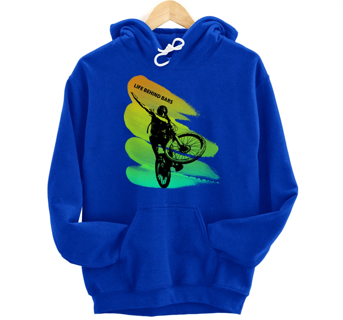 Dab bmx bike Gift idea for colouring dabbing & biking Lovers Pullover Hoodie