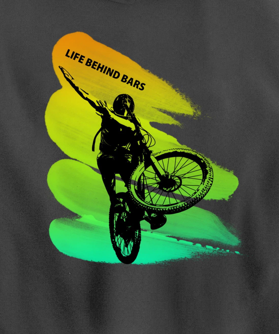 Dab bmx bike Gift idea for colouring dabbing & biking Lovers Pullover Hoodie