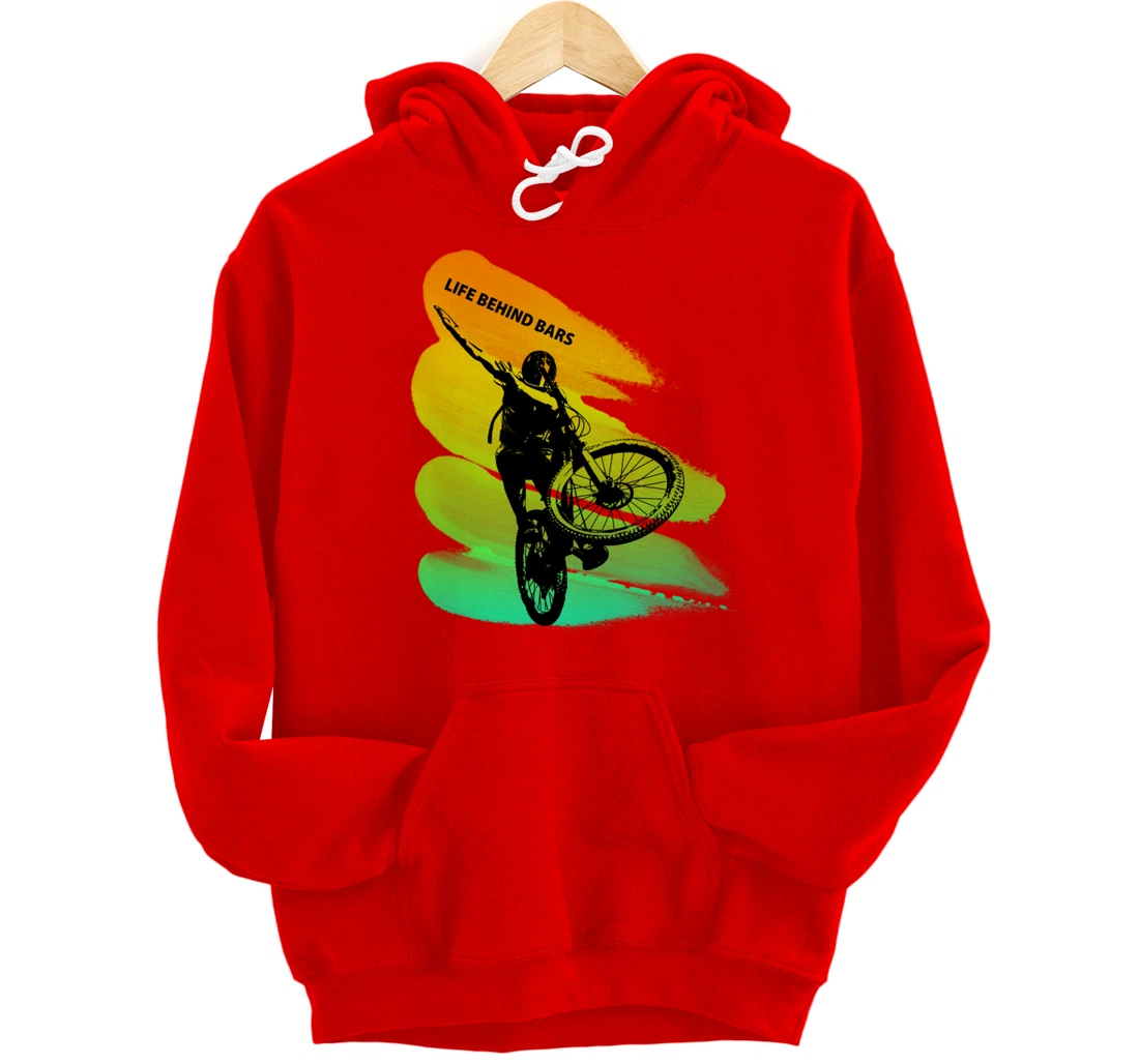 Dab bmx bike Gift idea for colouring dabbing & biking Lovers Pullover Hoodie