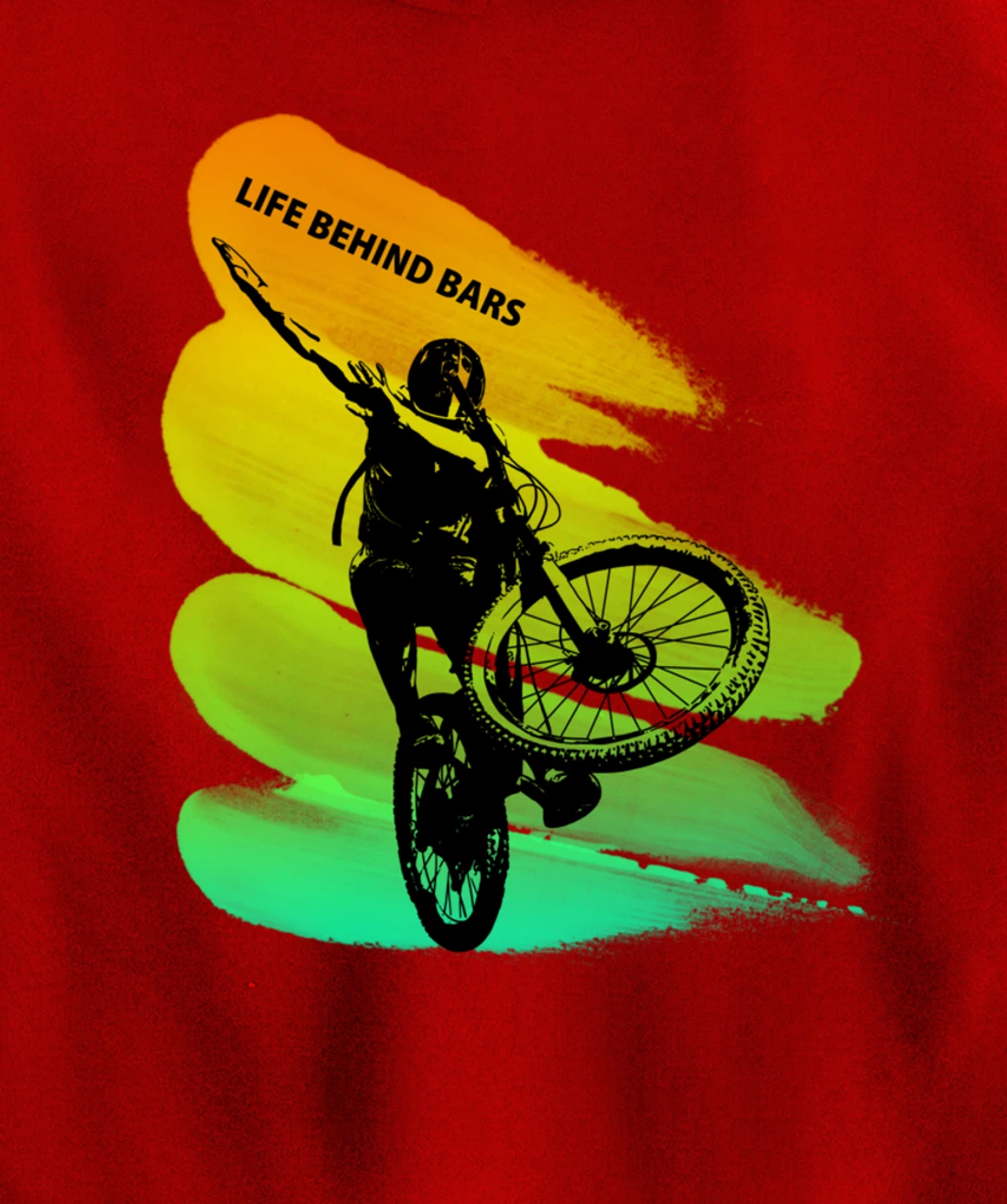 Dab bmx bike Gift idea for colouring dabbing & biking Lovers Pullover Hoodie