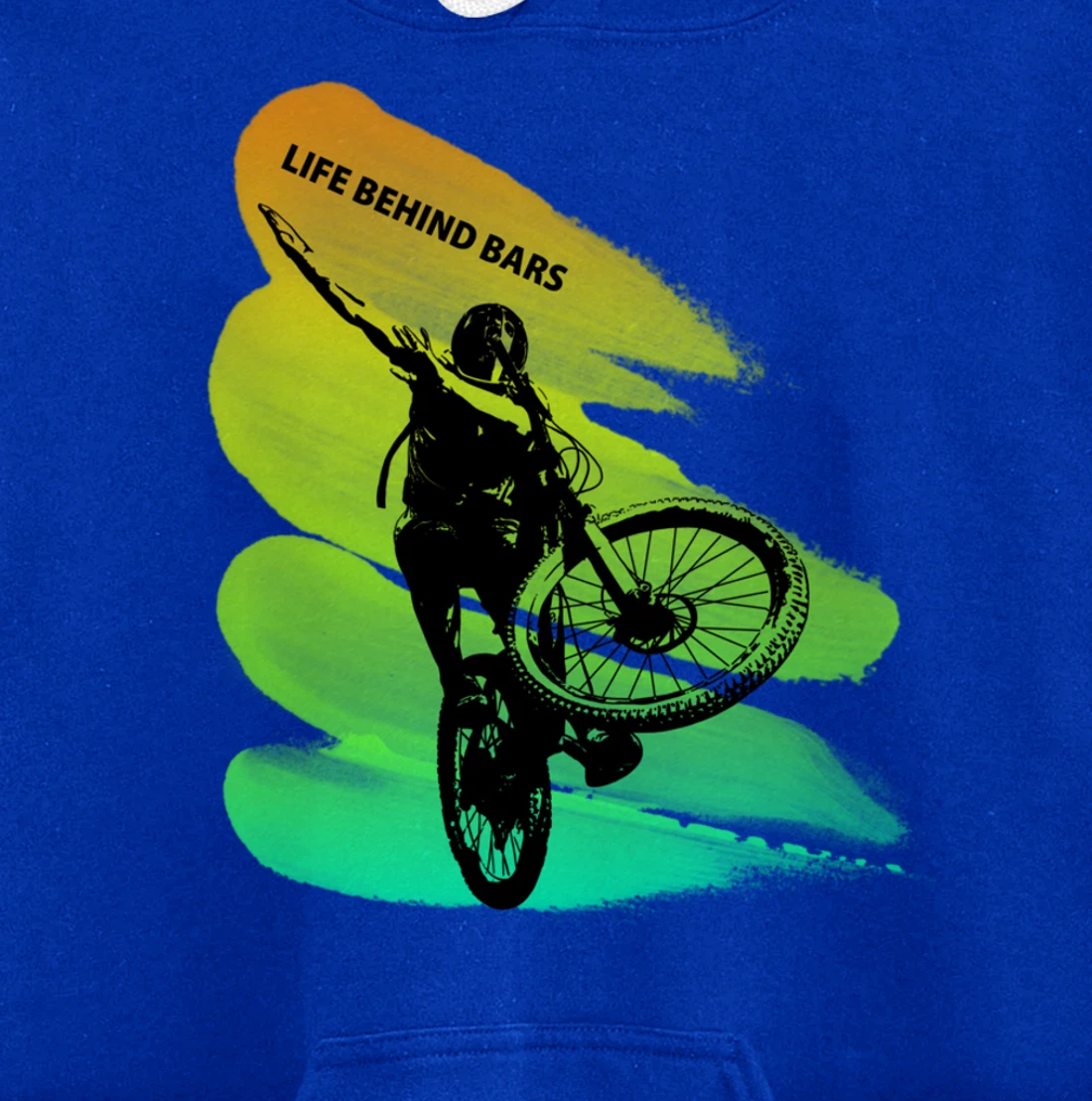 Dab bmx bike Gift idea for colouring dabbing & biking Lovers Pullover Hoodie