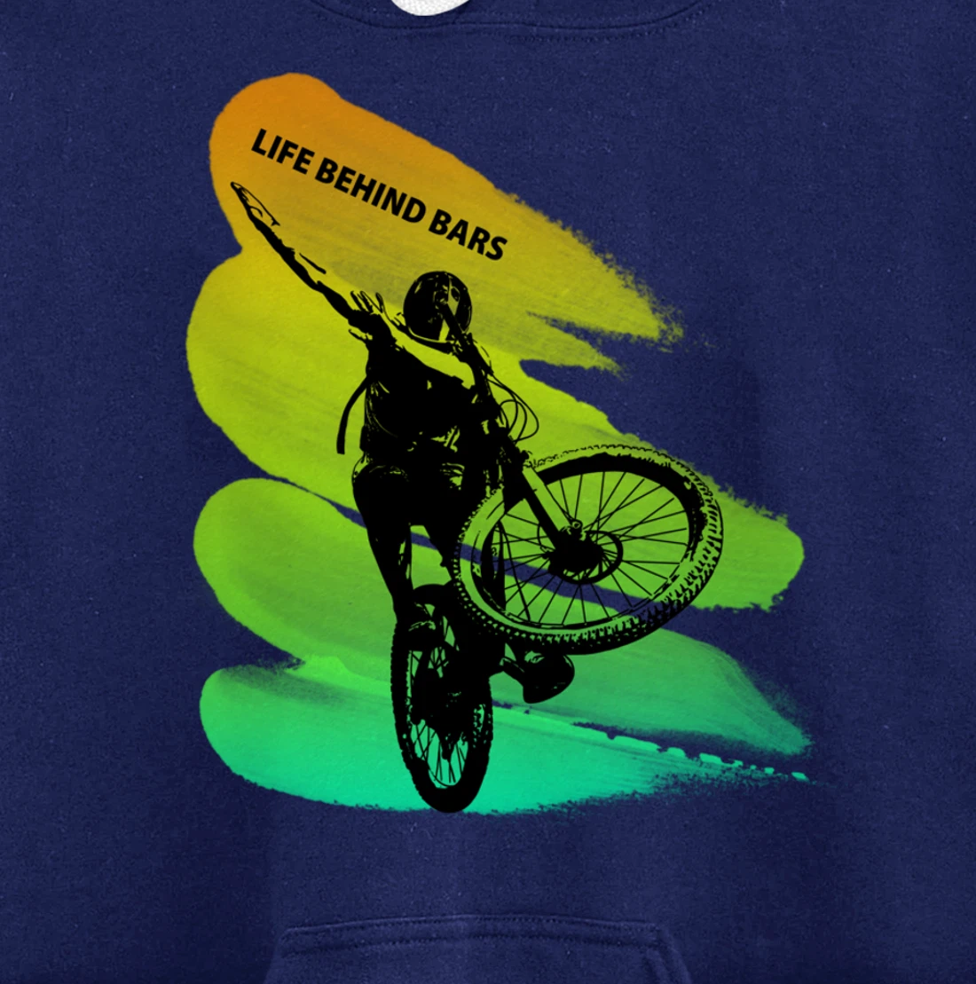 Dab bmx bike Gift idea for colouring dabbing & biking Lovers Pullover Hoodie