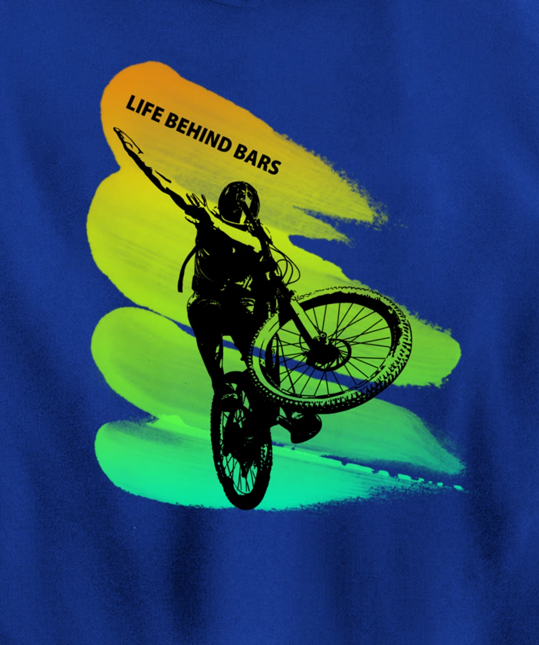 Dab bmx bike Gift idea for colouring dabbing & biking Lovers Pullover Hoodie