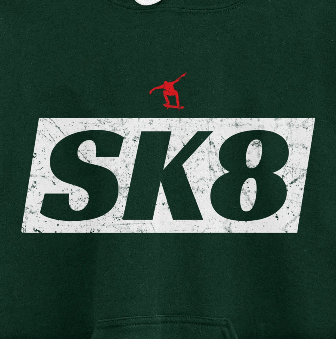 SK8 Skateboarder - Skater Gift Pullover Hoodie