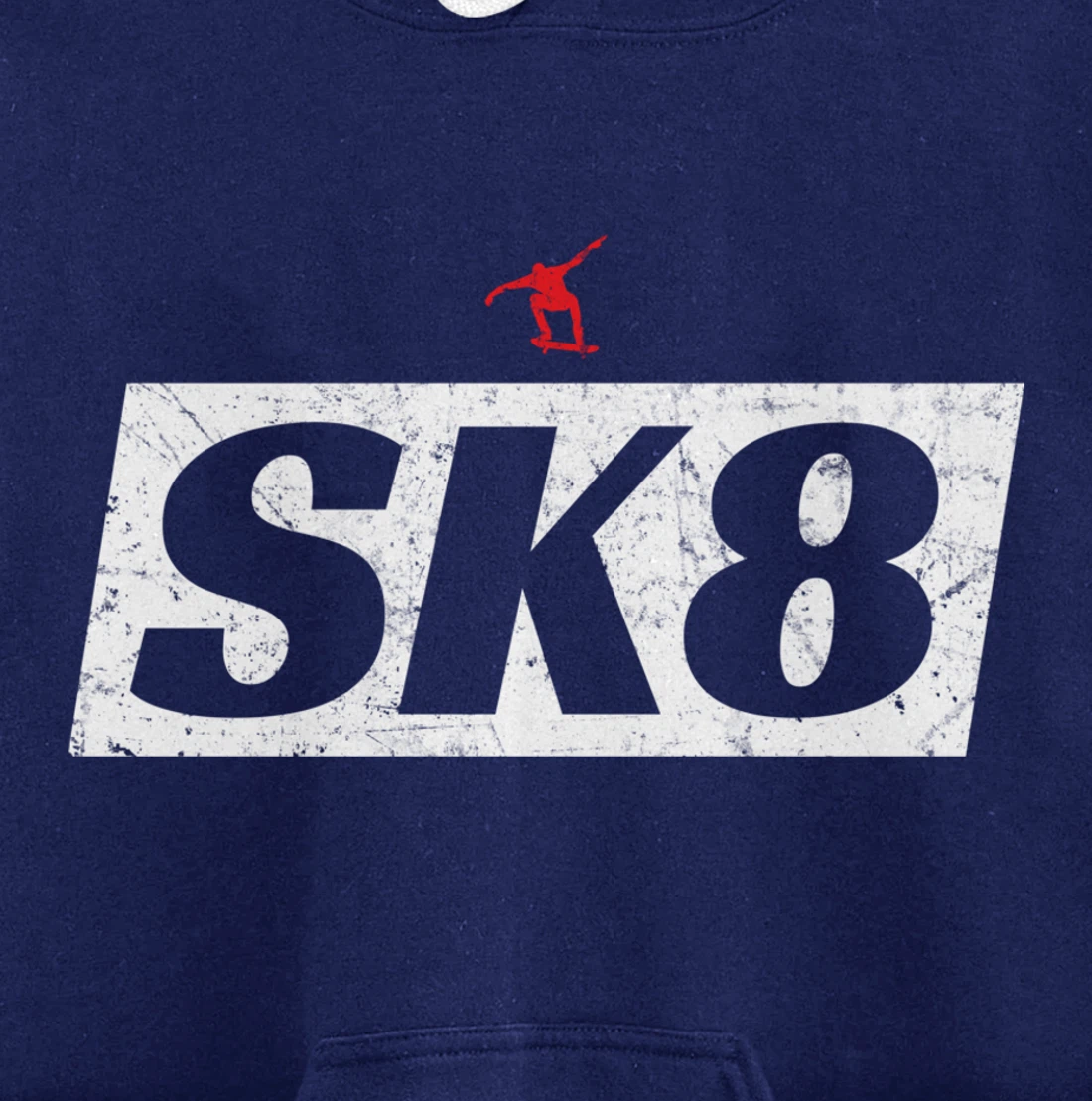 SK8 Skateboarder - Skater Gift Pullover Hoodie