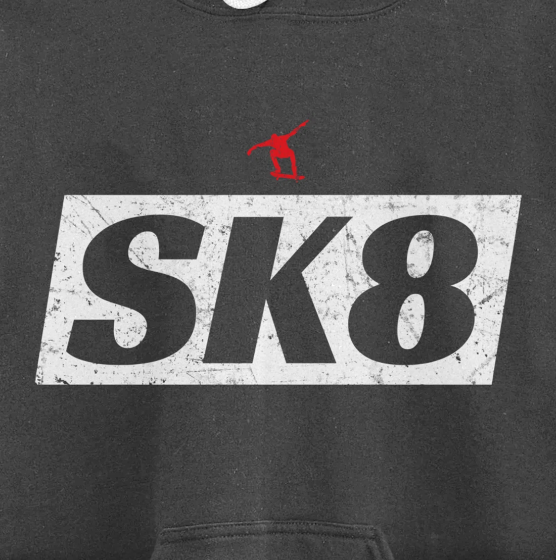 SK8 Skateboarder - Skater Gift Pullover Hoodie