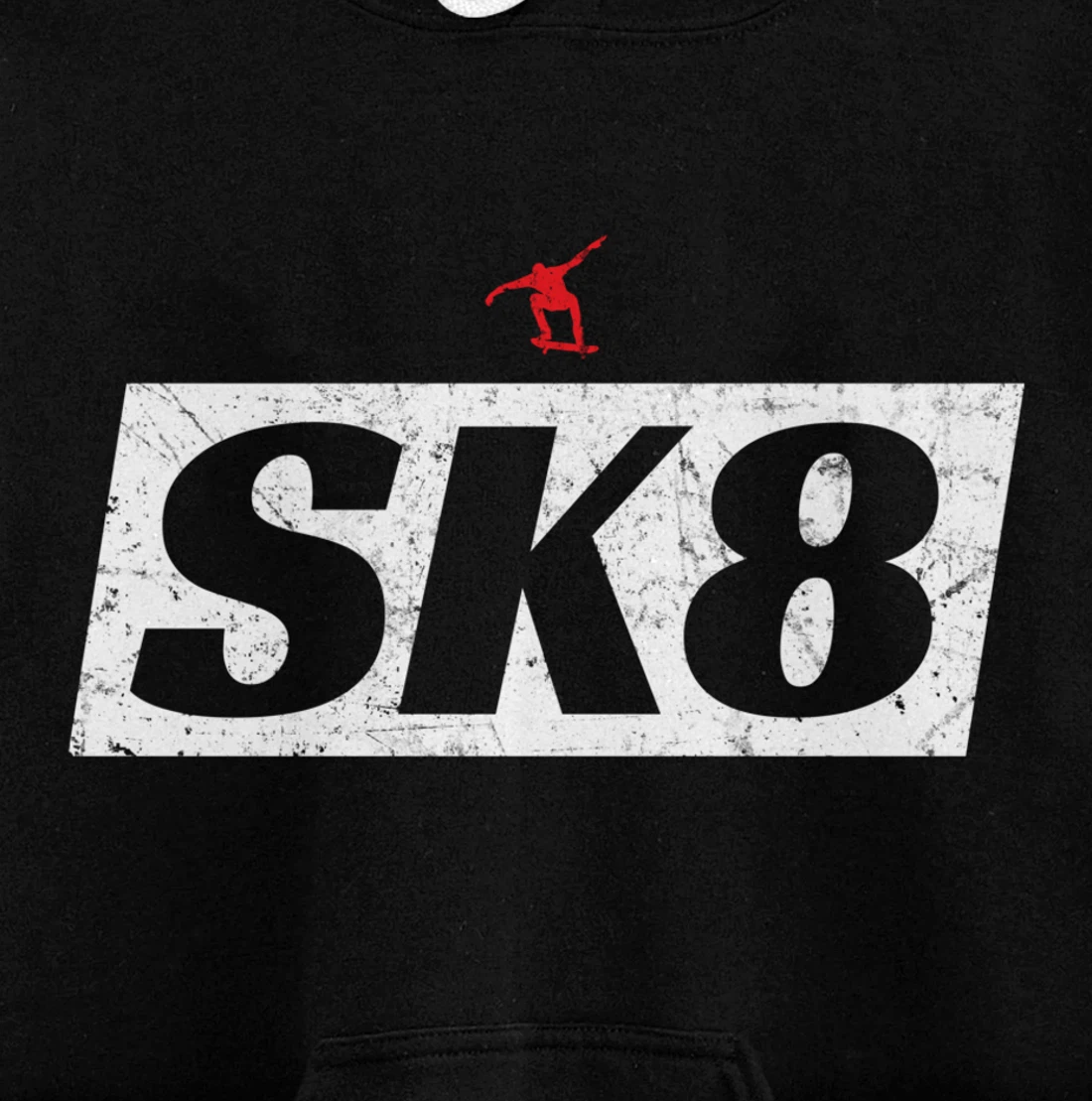 SK8 Skateboarder - Skater Gift Pullover Hoodie