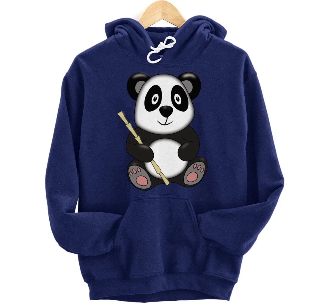 Cute panda gift boys or girls animals Pullover Hoodie