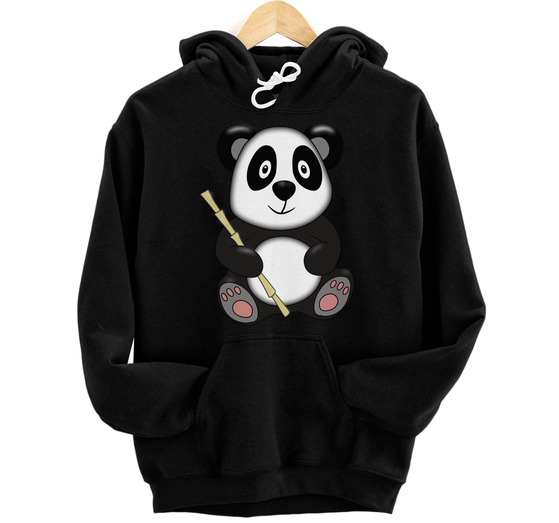 Cute panda gift boys or girls animals Pullover Hoodie