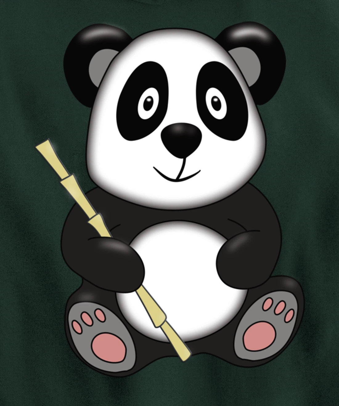 Cute panda gift boys or girls animals Pullover Hoodie