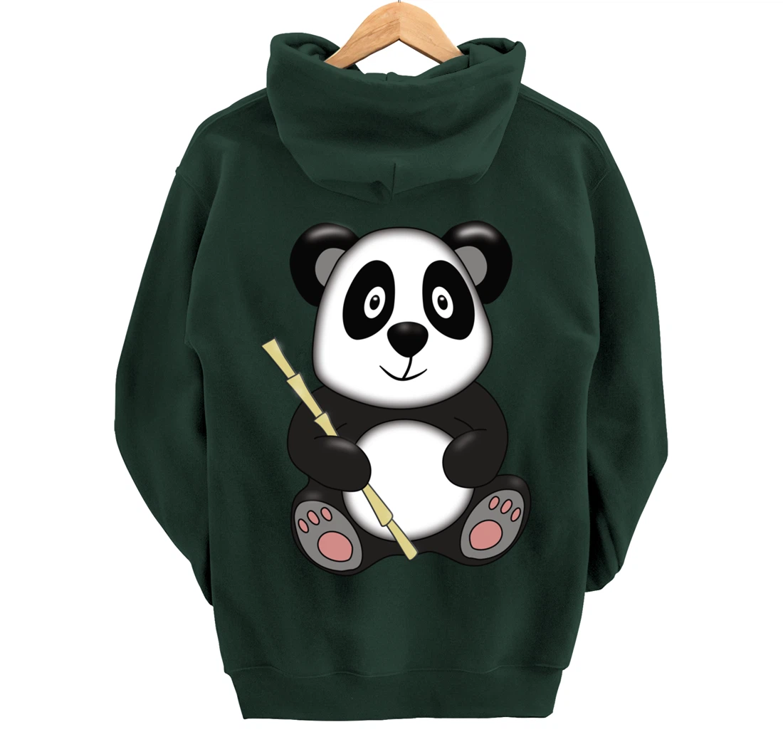 Cute panda gift boys or girls animals Pullover Hoodie