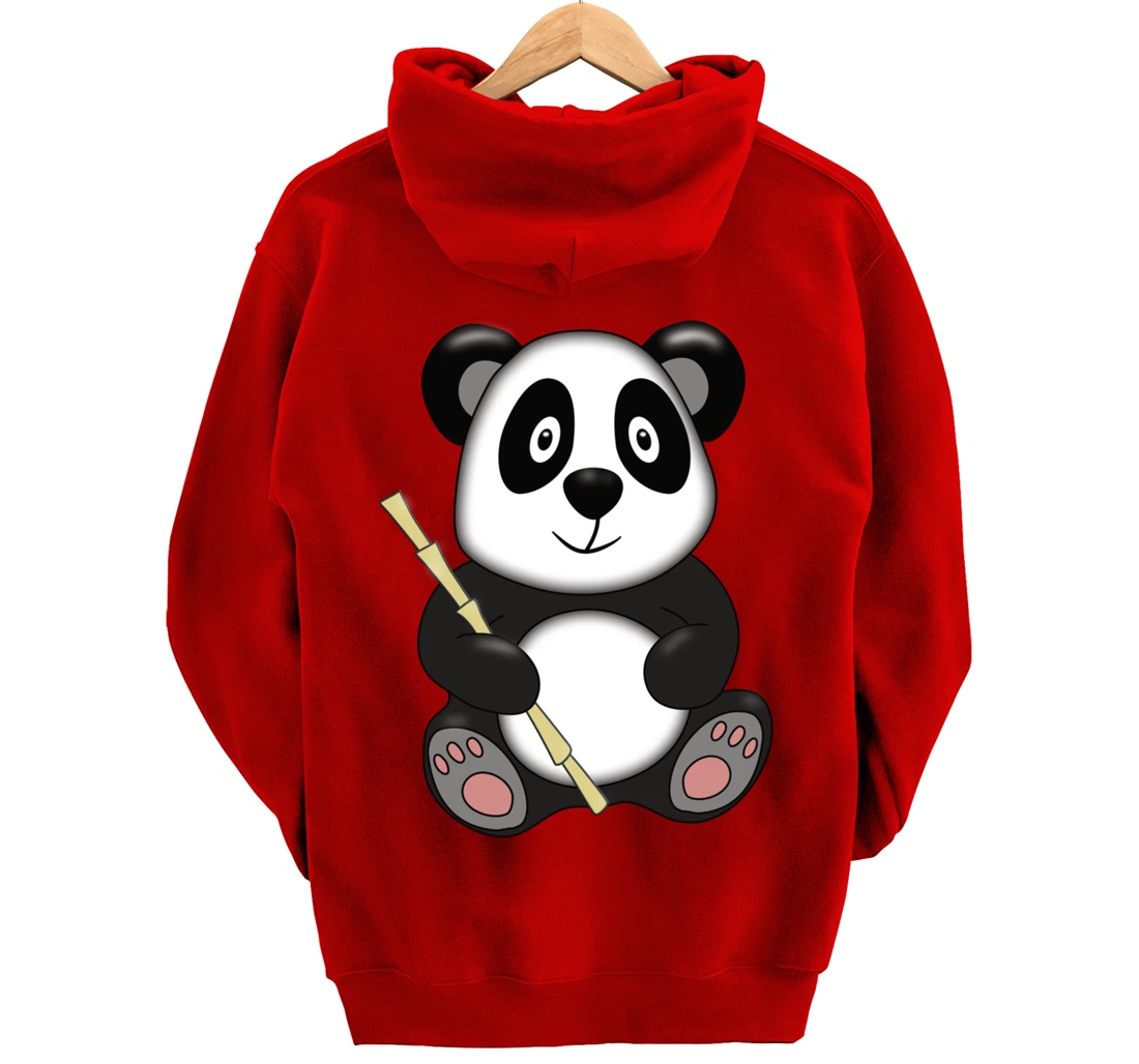 Cute panda gift boys or girls animals Pullover Hoodie