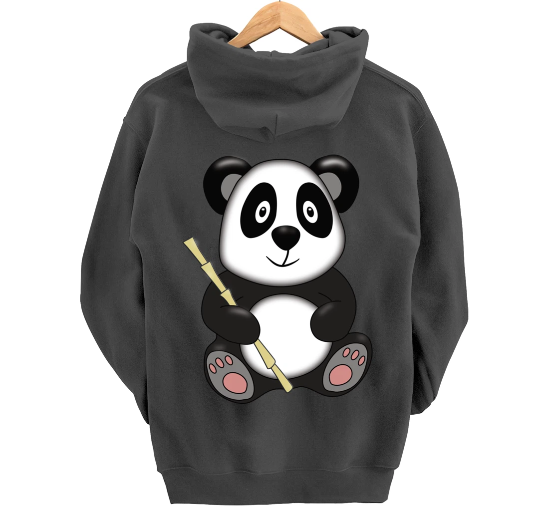Cute panda gift boys or girls animals Pullover Hoodie