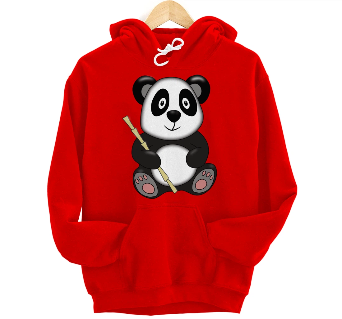 Cute panda gift boys or girls animals Pullover Hoodie