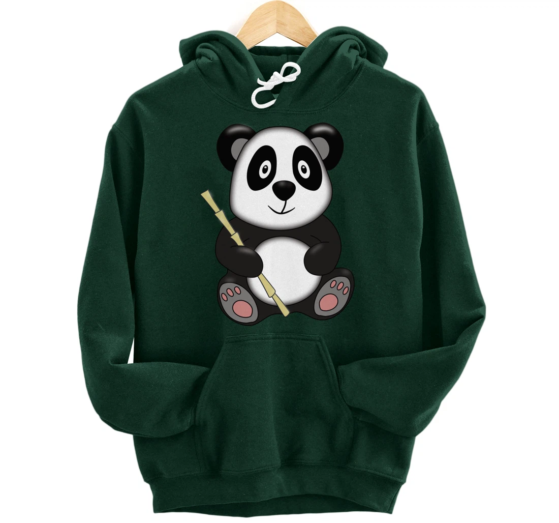 Cute panda gift boys or girls animals Pullover Hoodie