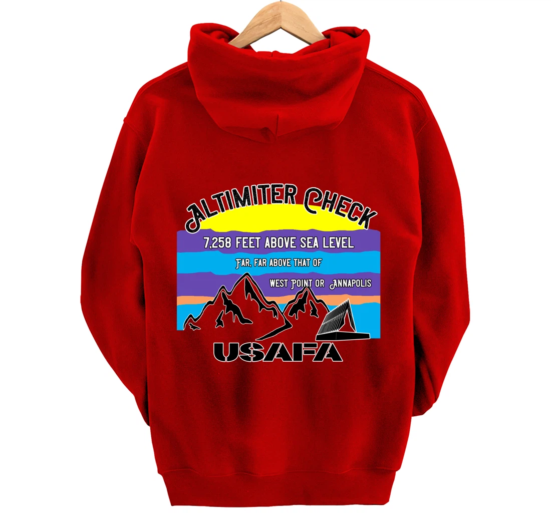 USAFA Altimeter Check Part 2: Far, Far Above All Others Pullover Hoodie