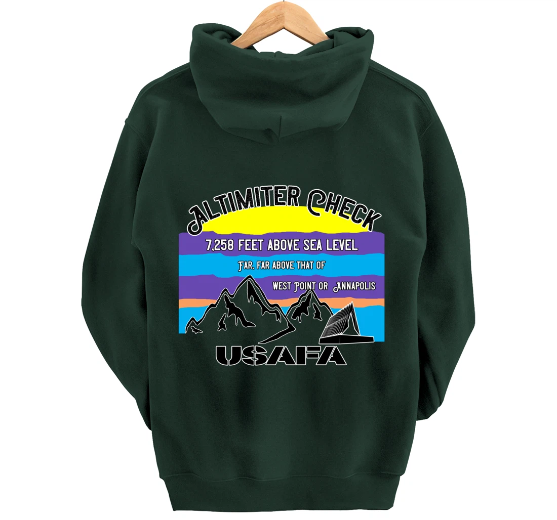 USAFA Altimeter Check Part 2: Far, Far Above All Others Pullover Hoodie