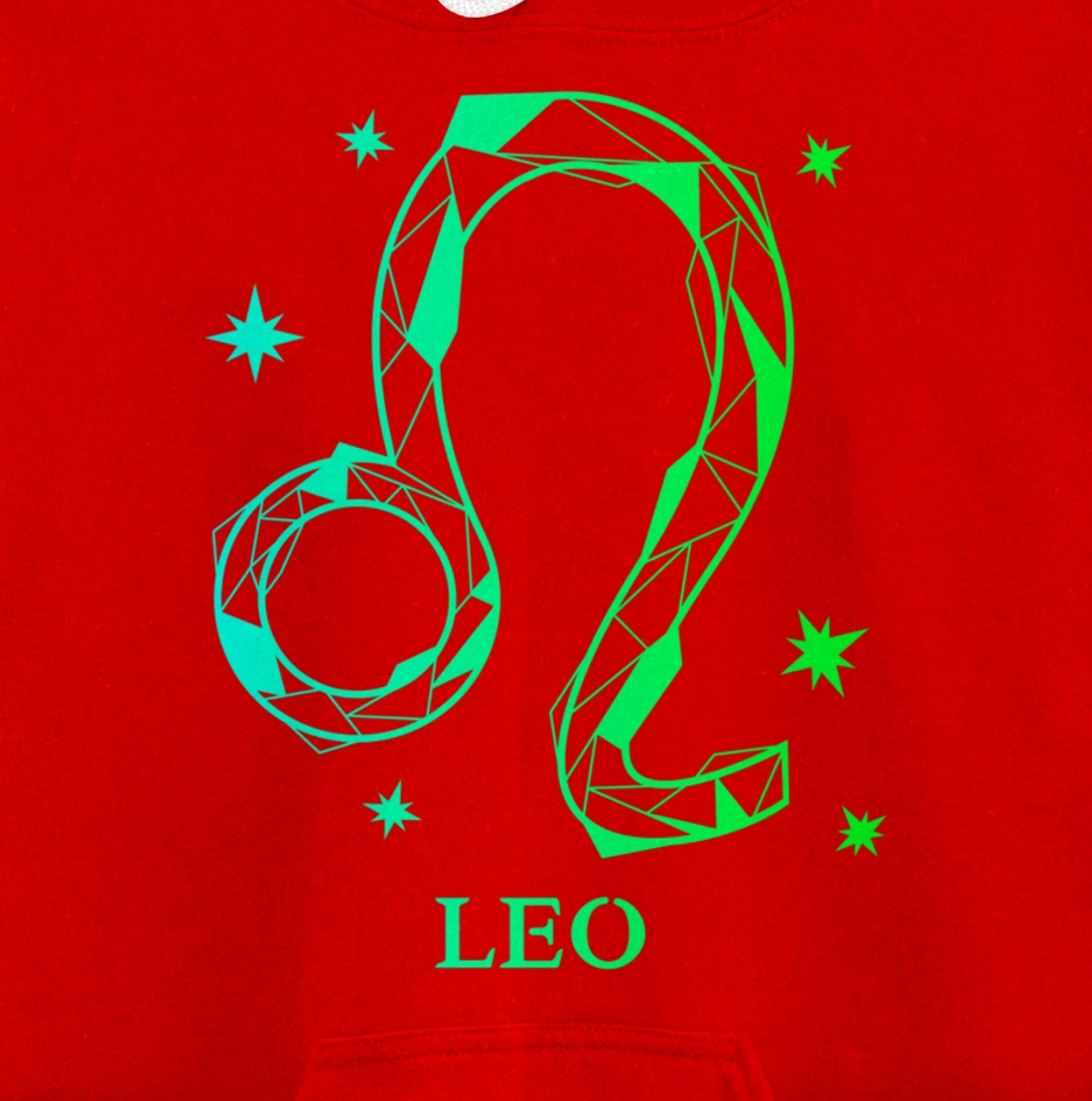 Leo Zodiac Pullover Hoodie