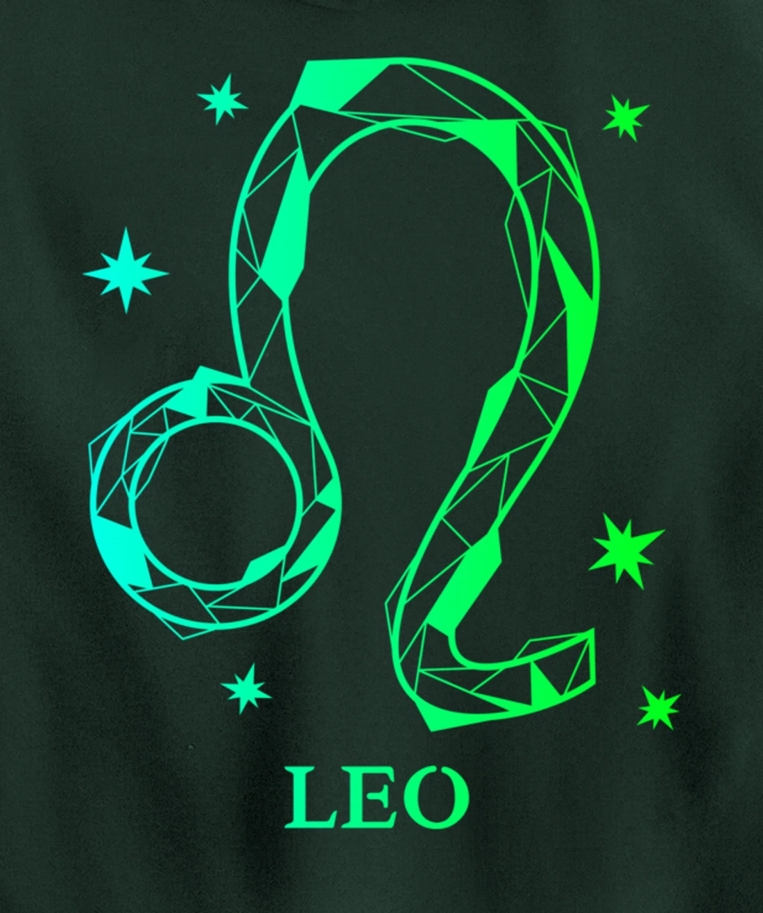 Leo Zodiac Pullover Hoodie