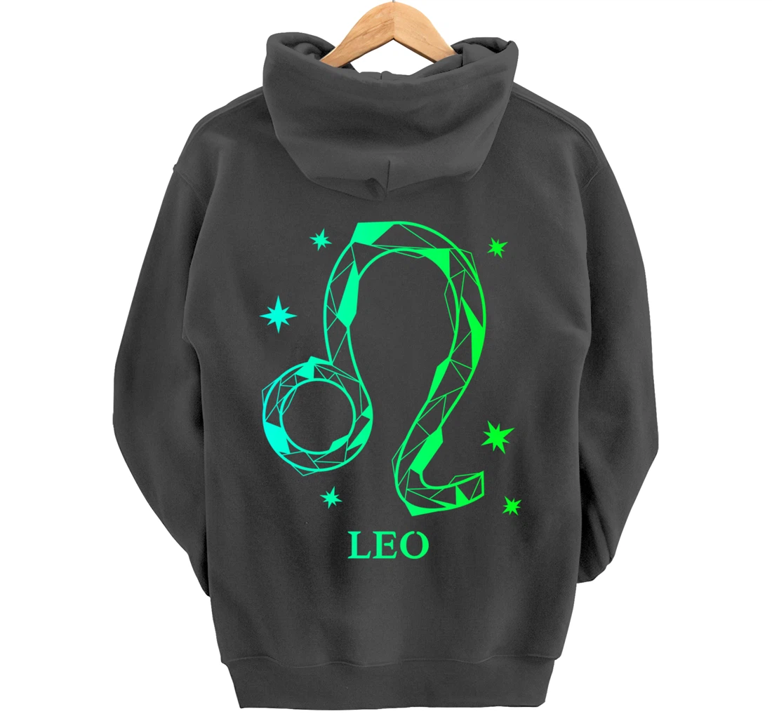 Leo Zodiac Pullover Hoodie