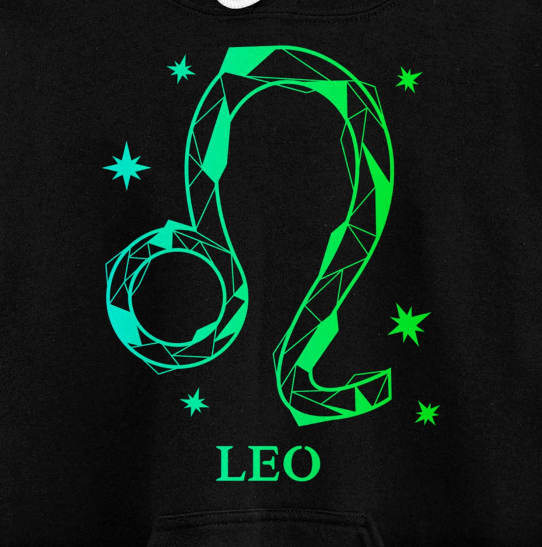 Leo Zodiac Pullover Hoodie