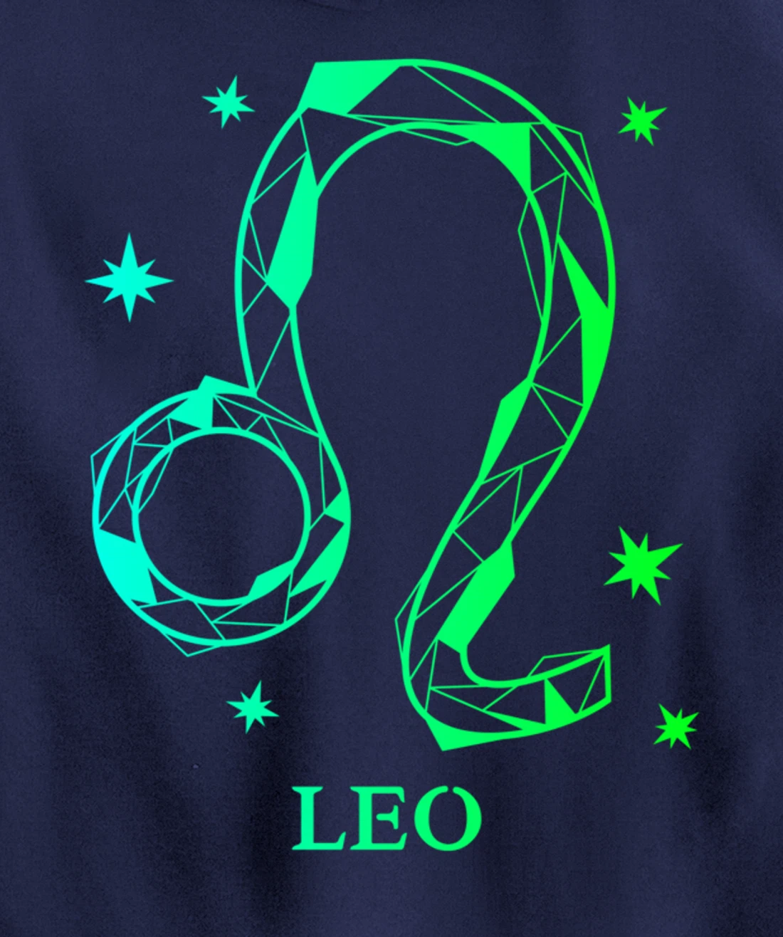 Leo Zodiac Pullover Hoodie