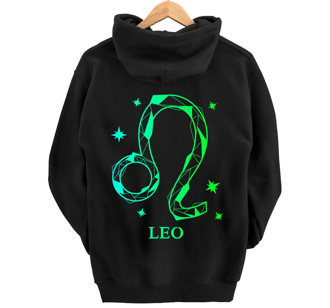 Leo Zodiac Pullover Hoodie
