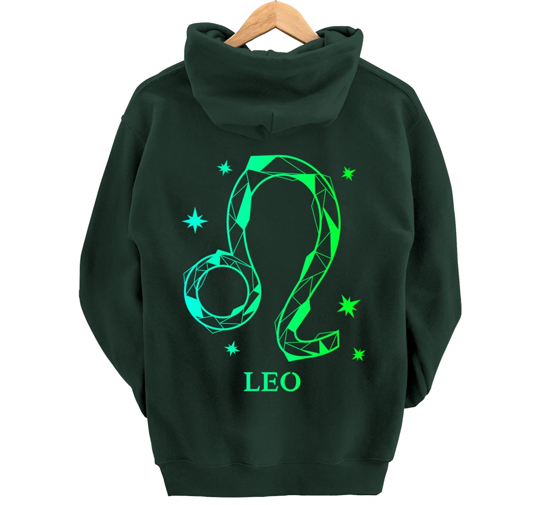 Leo Zodiac Pullover Hoodie