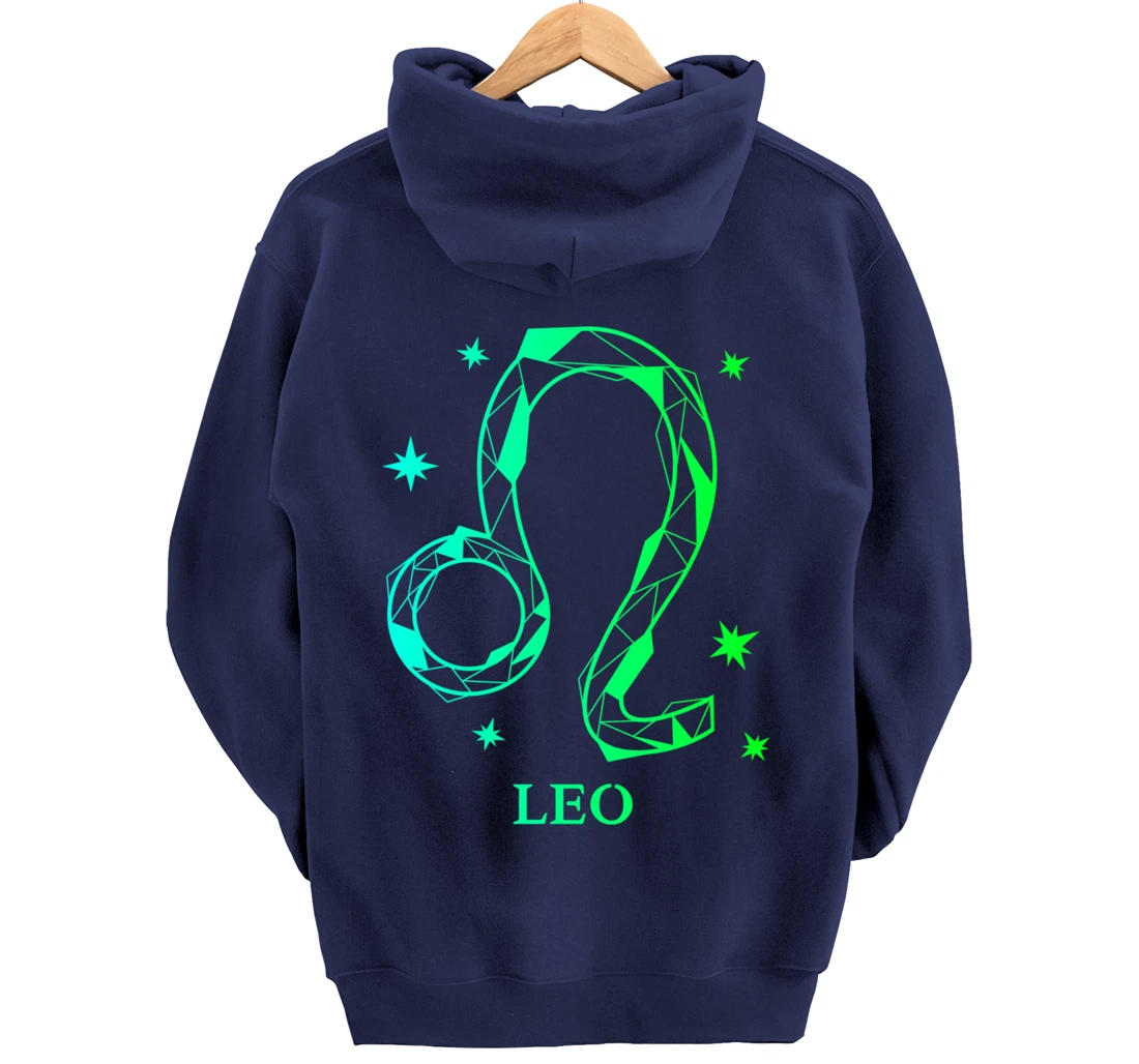 Leo Zodiac Pullover Hoodie
