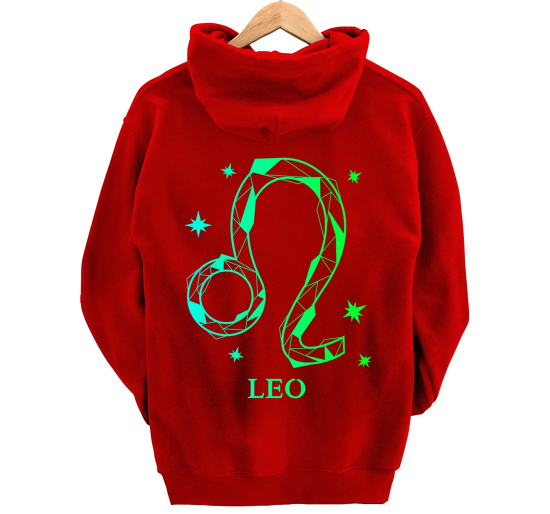 Leo Zodiac Pullover Hoodie