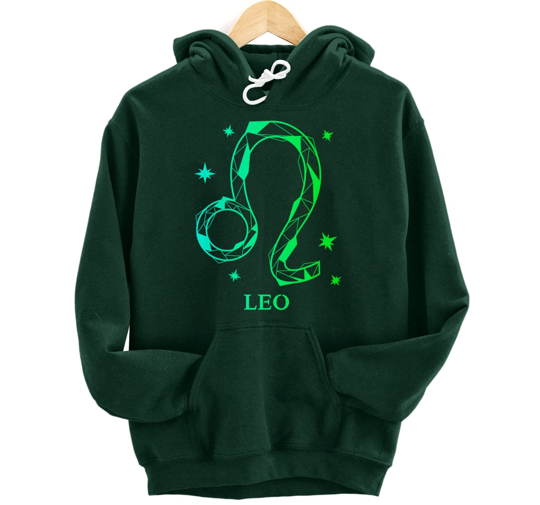 Leo Zodiac Pullover Hoodie