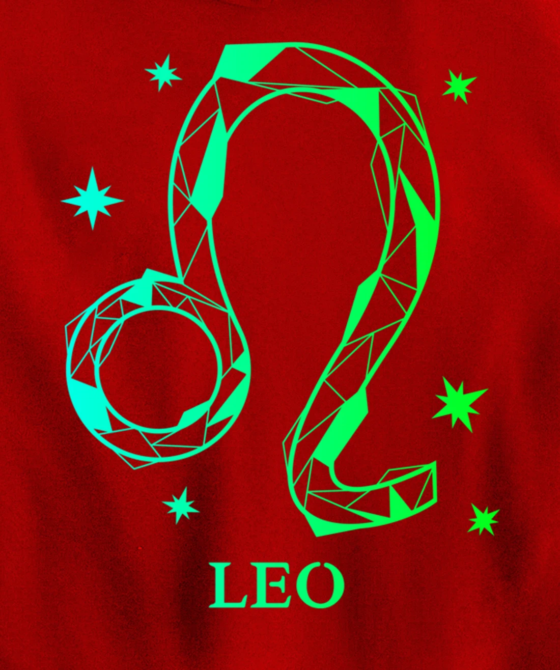 Leo Zodiac Pullover Hoodie