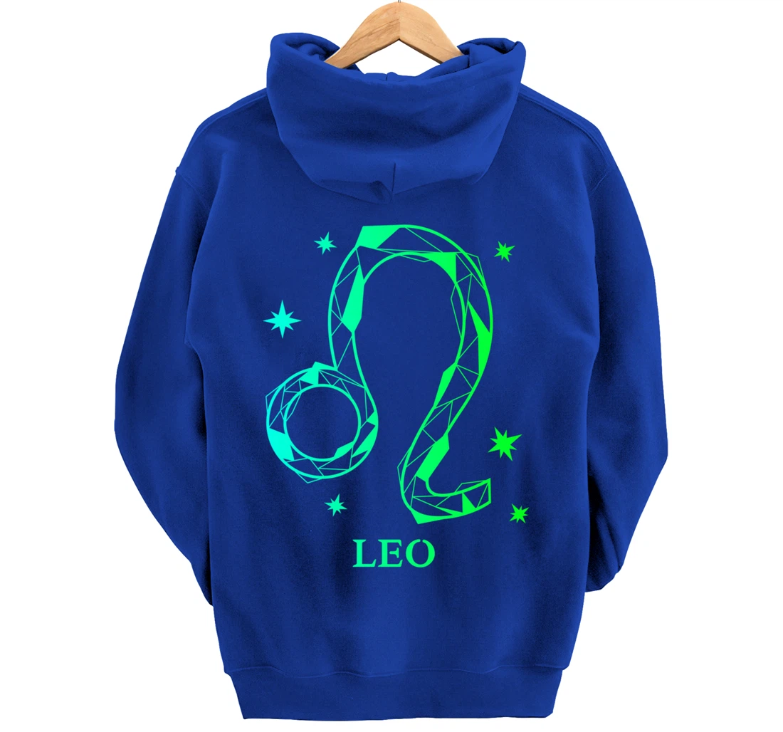 Leo Zodiac Pullover Hoodie