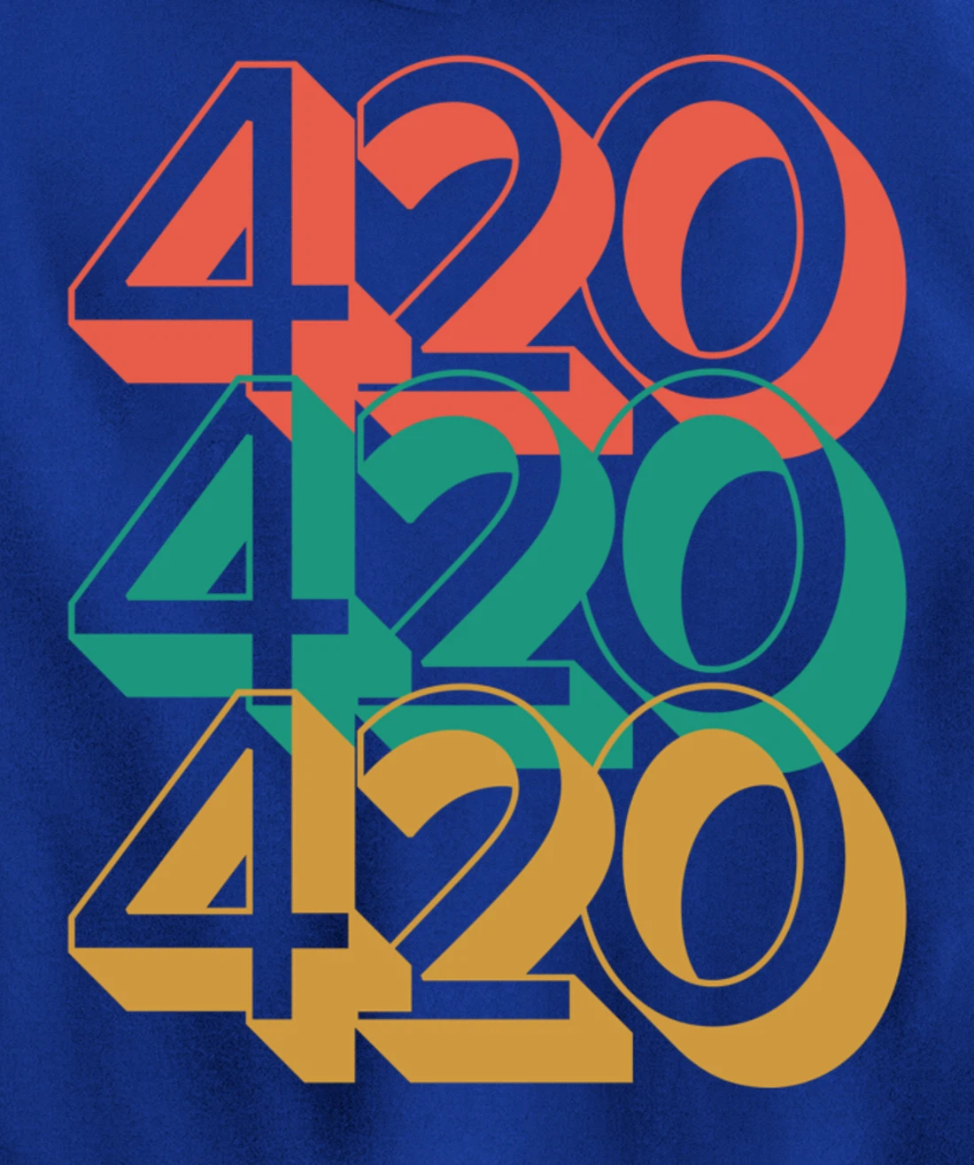 420 420 420 Legalize Marijuana Weed Pullover Hoodie