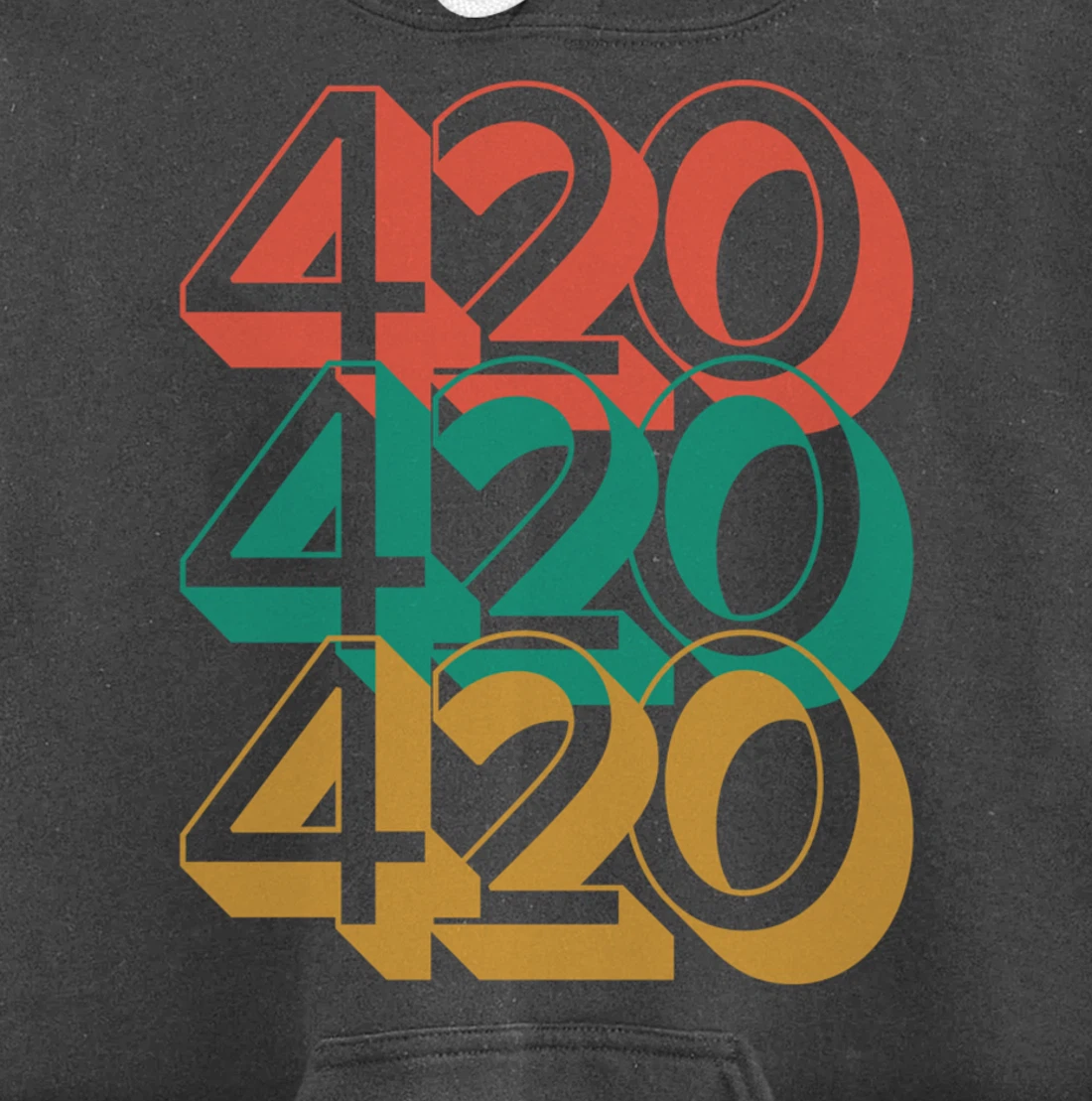 420 420 420 Legalize Marijuana Weed Pullover Hoodie