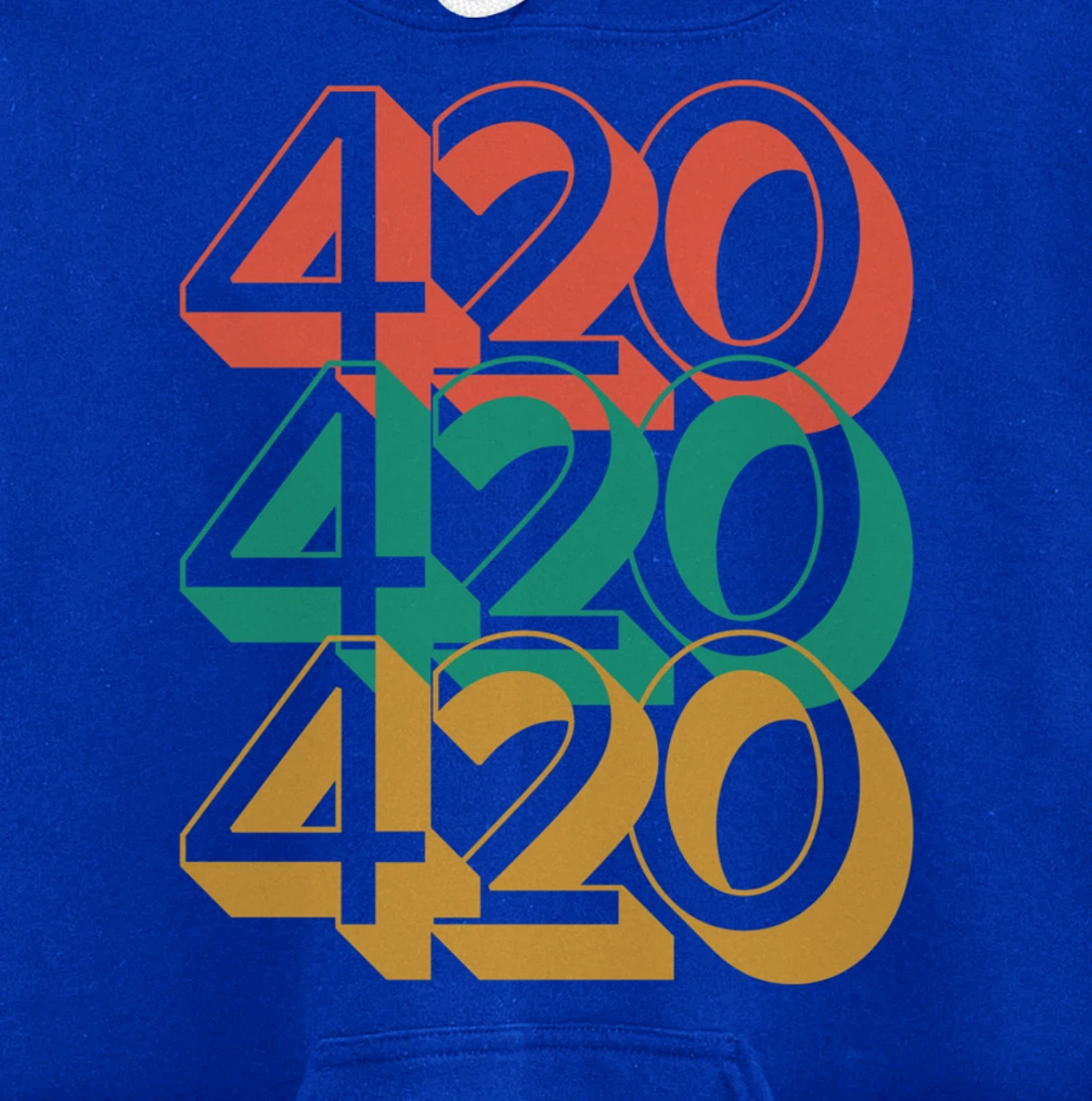 420 420 420 Legalize Marijuana Weed Pullover Hoodie