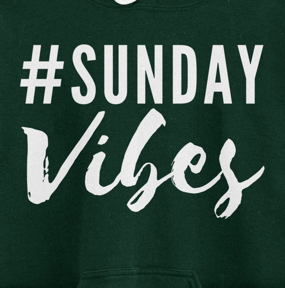 #SundayVibes Good Positive Emotional Signals #WeekendVibes Pullover Hoodie