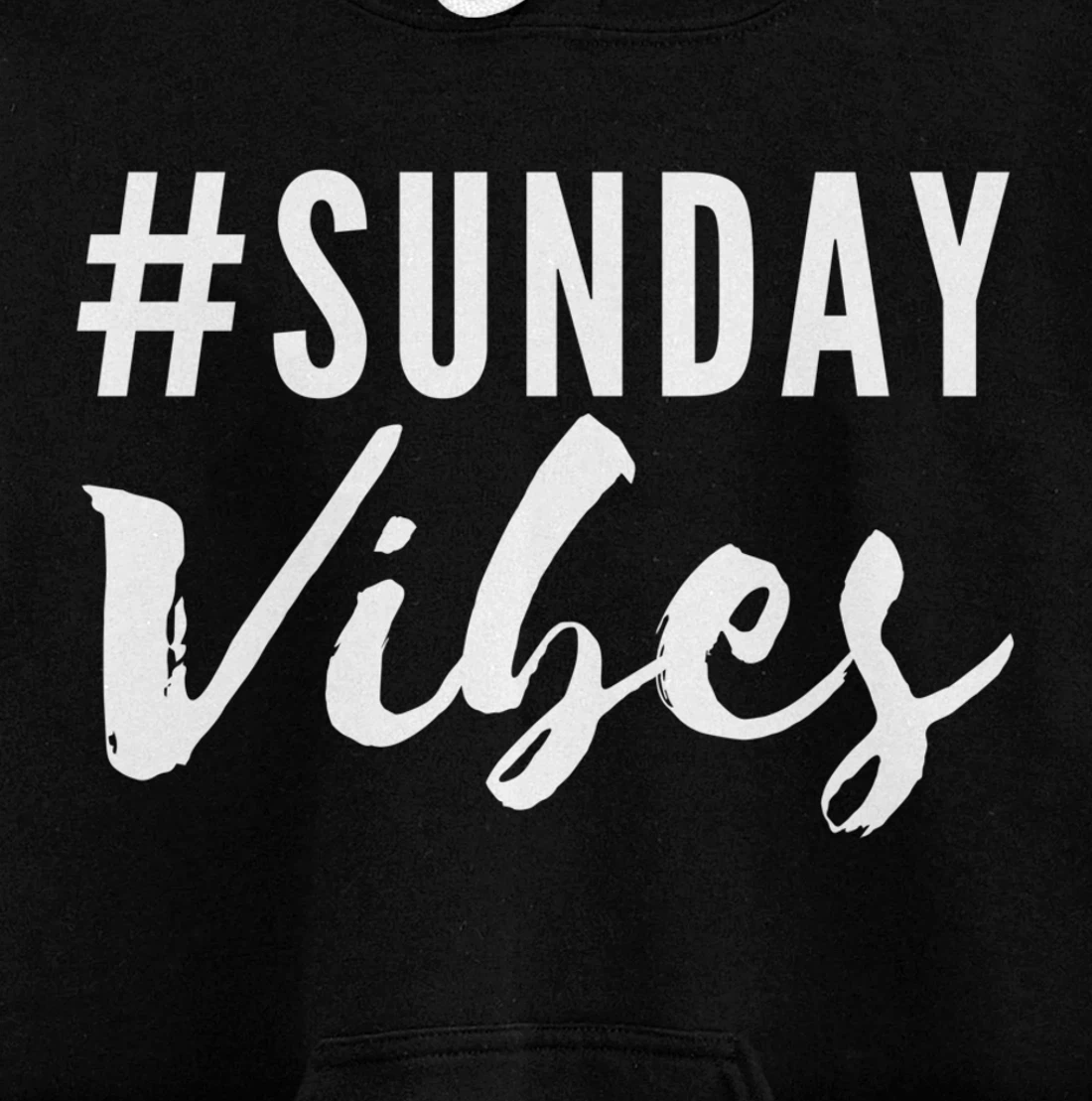 #SundayVibes Good Positive Emotional Signals #WeekendVibes Pullover Hoodie
