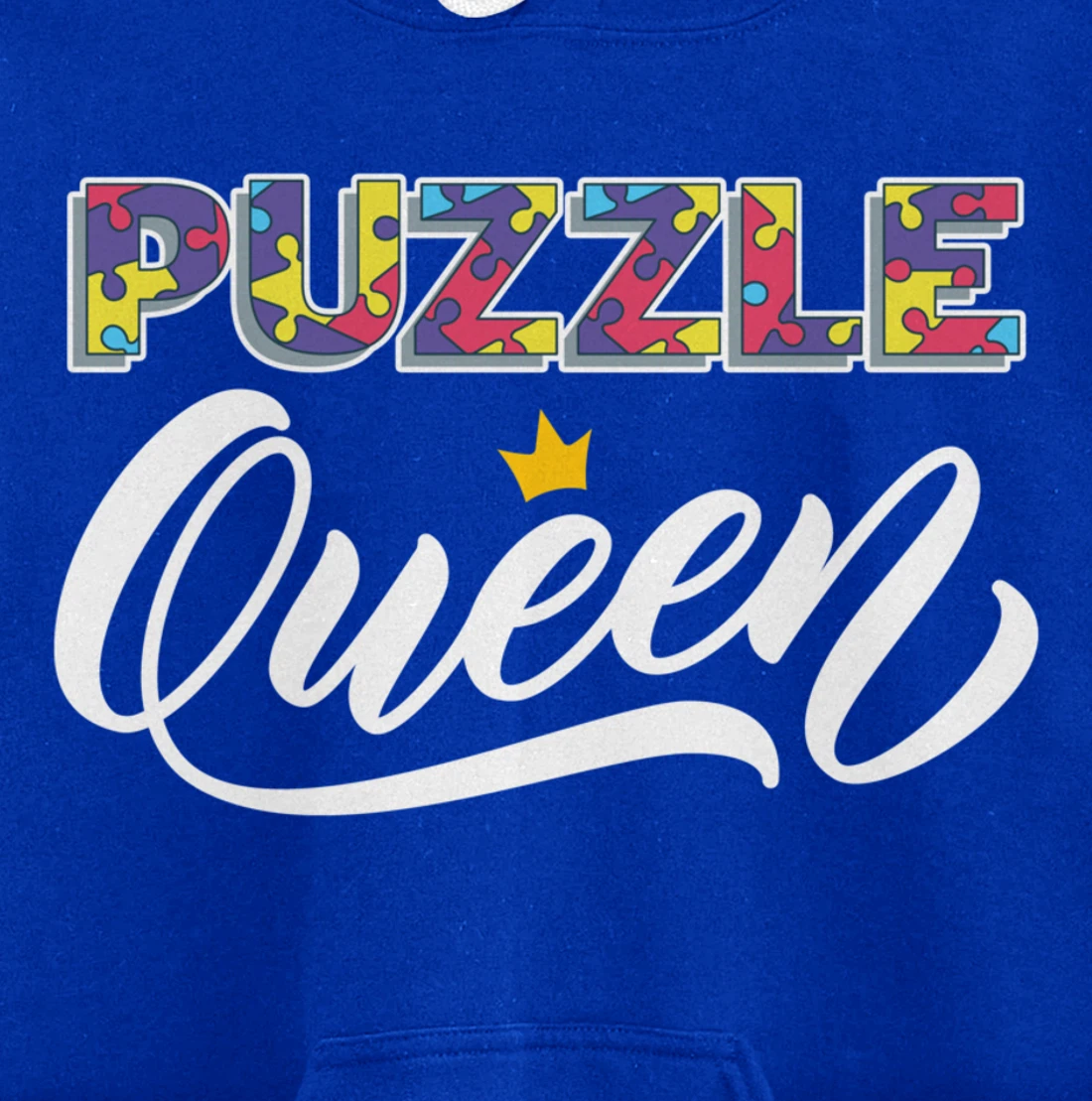 Puzzle Queen Shirt Funny Puzzleologist Lover Jigsaw Puzzle Pullover Hoodie