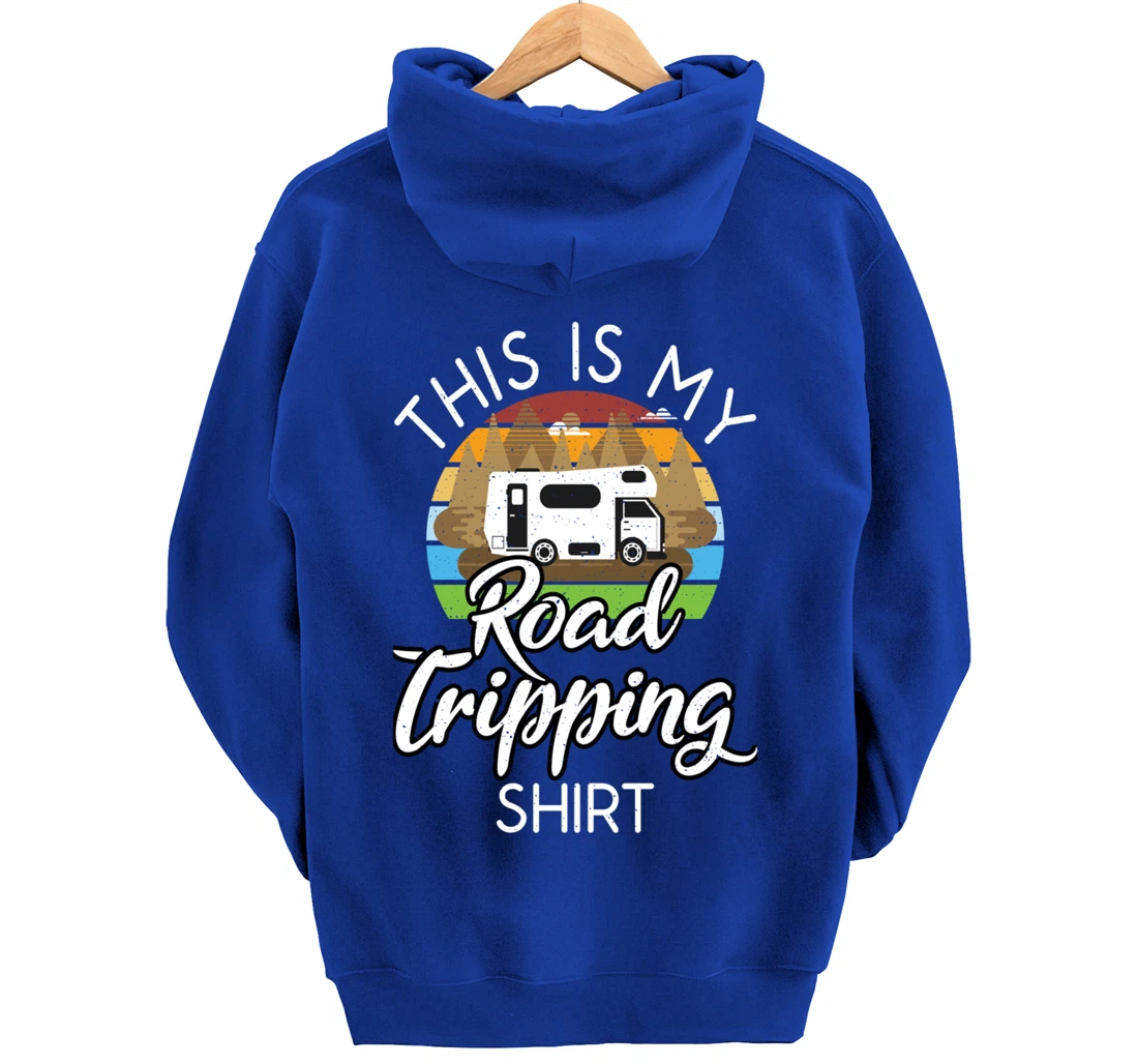 This is My Road Tripping Shirt Road Trip Retro Pullover Hoodie