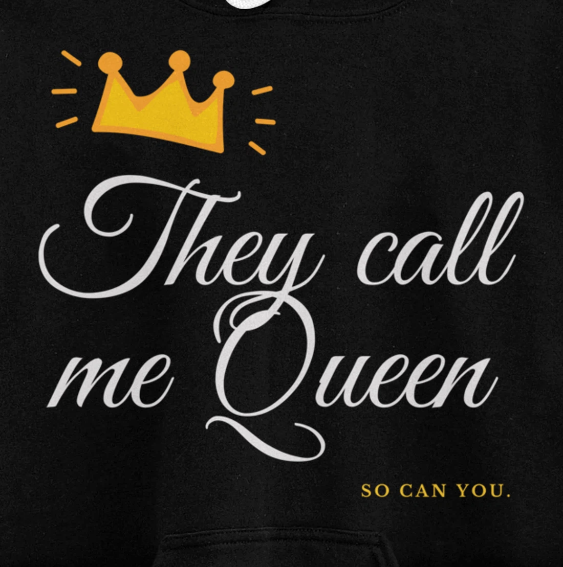Fit for a Queen Pullover Hoodie
