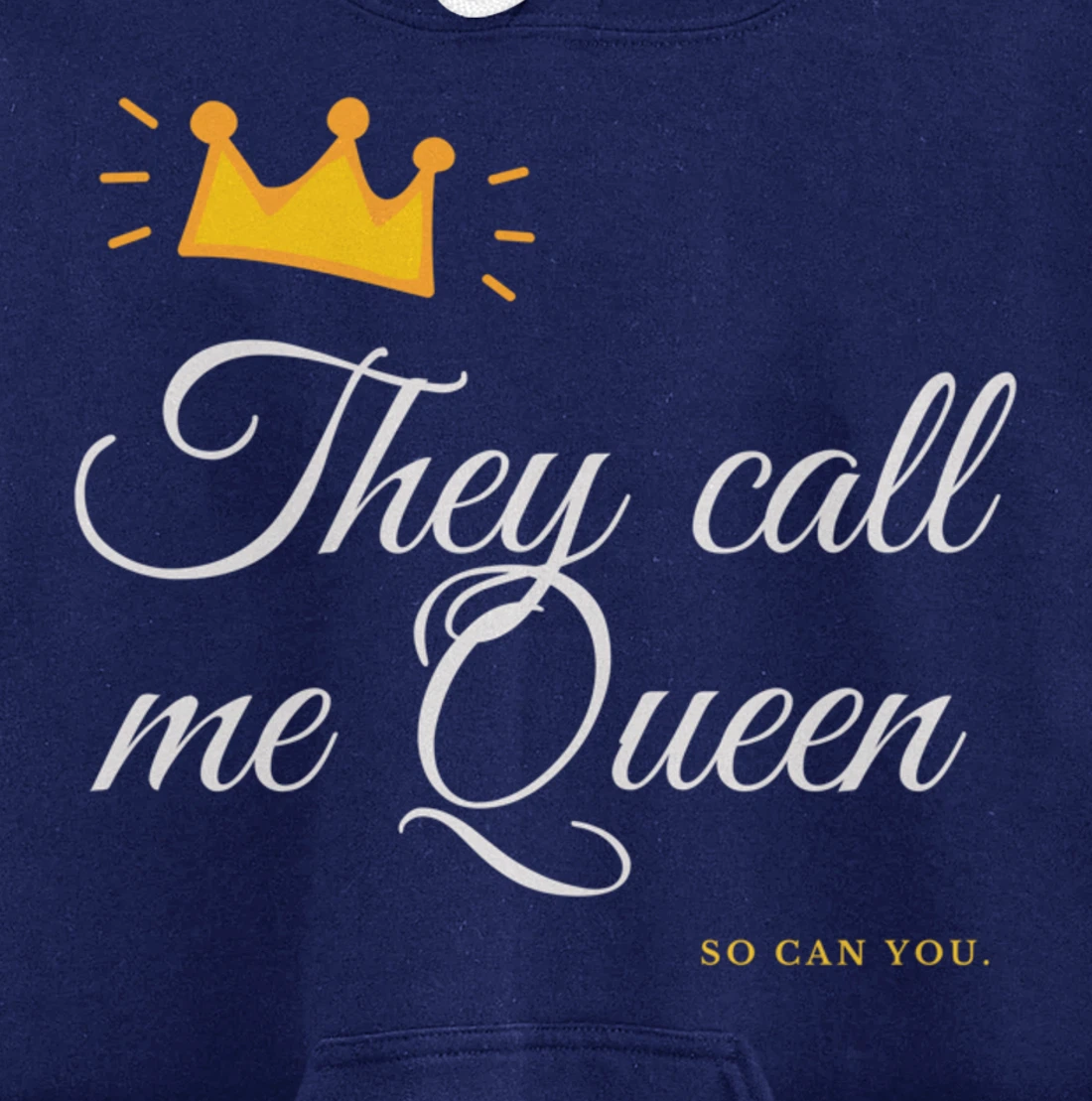 Fit for a Queen Pullover Hoodie