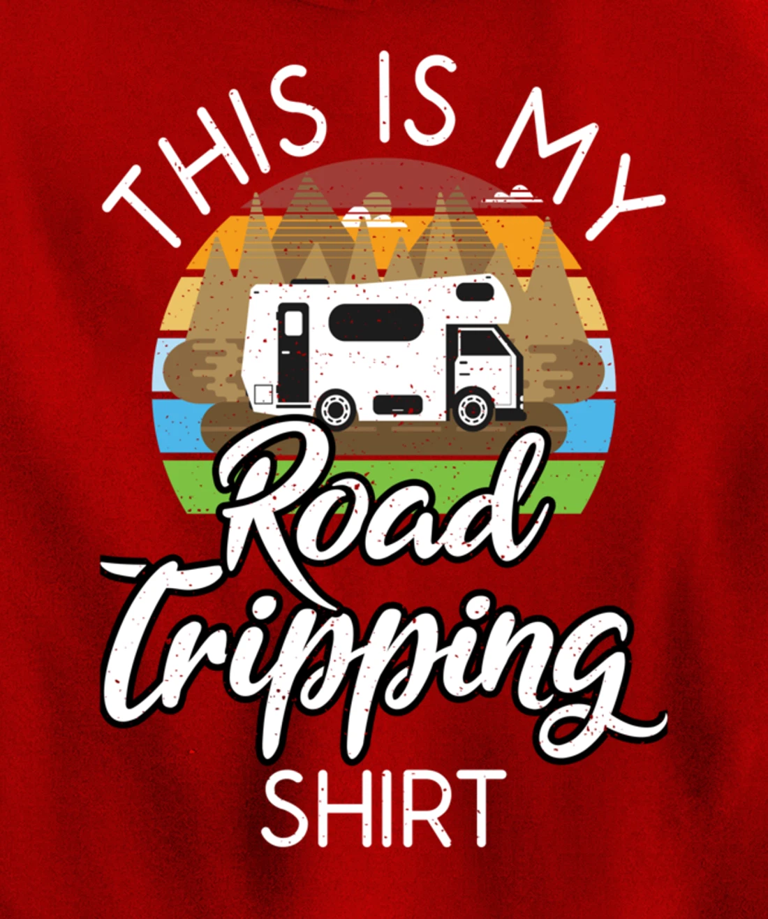 This is My Road Tripping Shirt Road Trip Retro Pullover Hoodie