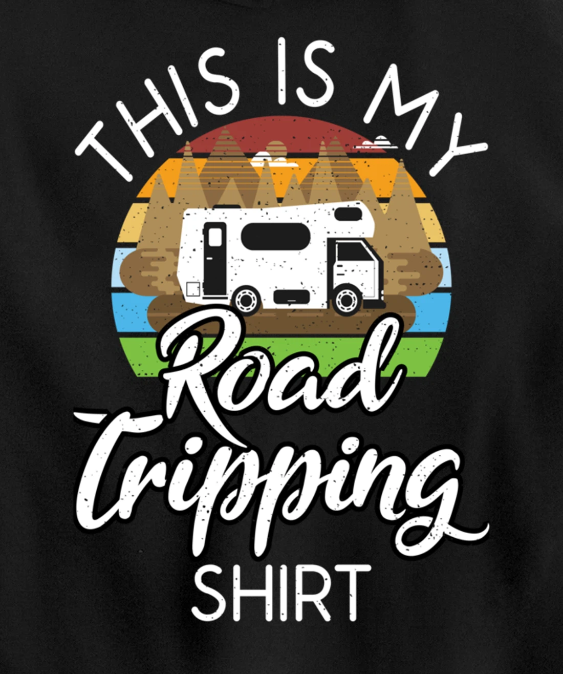 This is My Road Tripping Shirt Road Trip Retro Pullover Hoodie