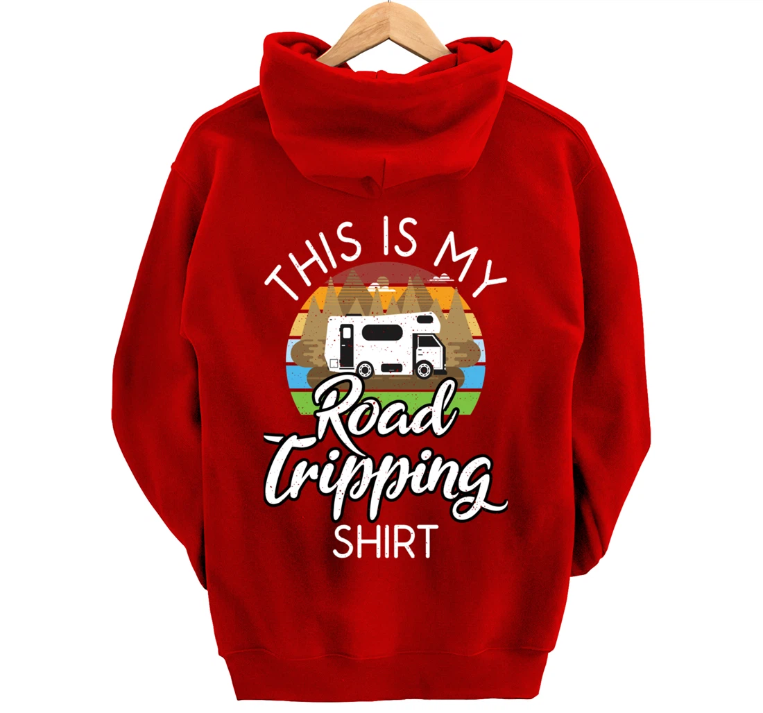This is My Road Tripping Shirt Road Trip Retro Pullover Hoodie