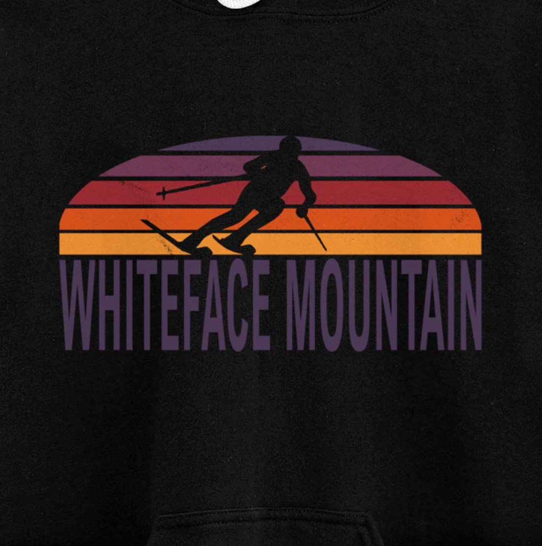 Whiteface Mountain Wilmington New York USA Ski Resort Pullover Hoodie