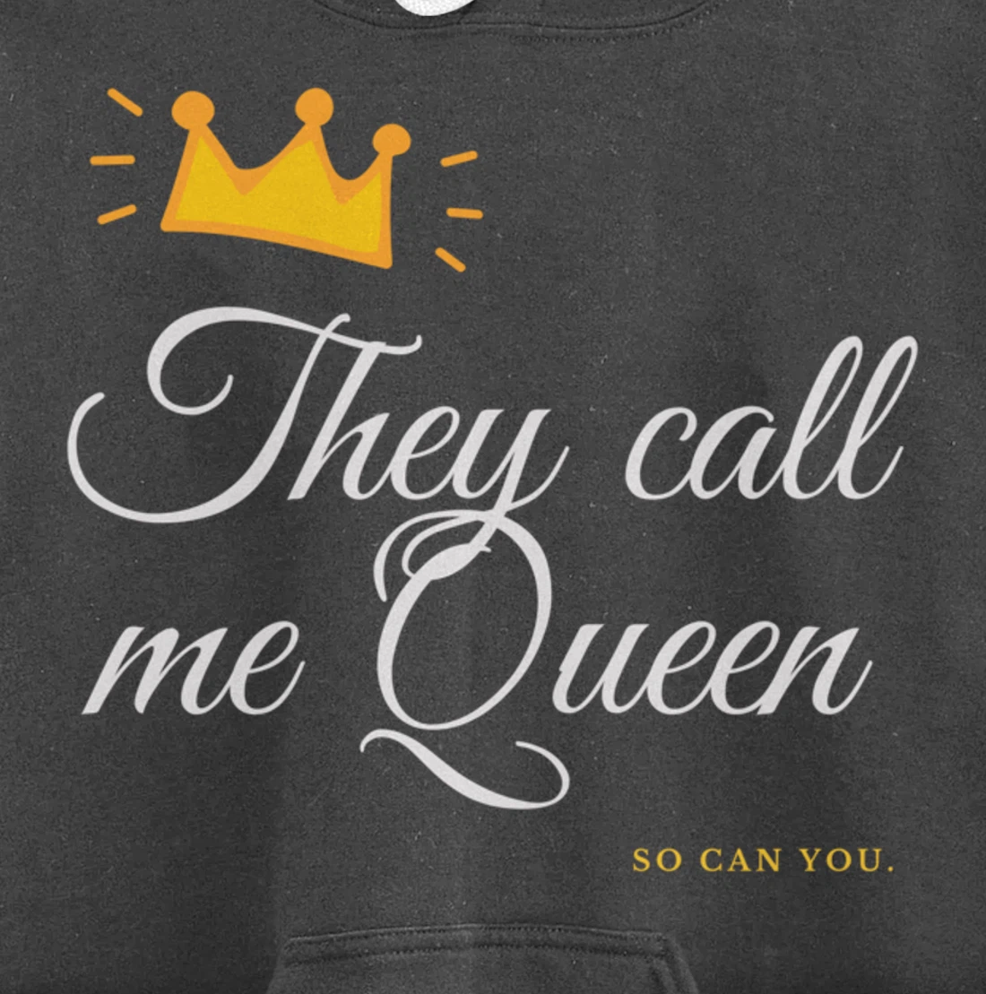 Fit for a Queen Pullover Hoodie