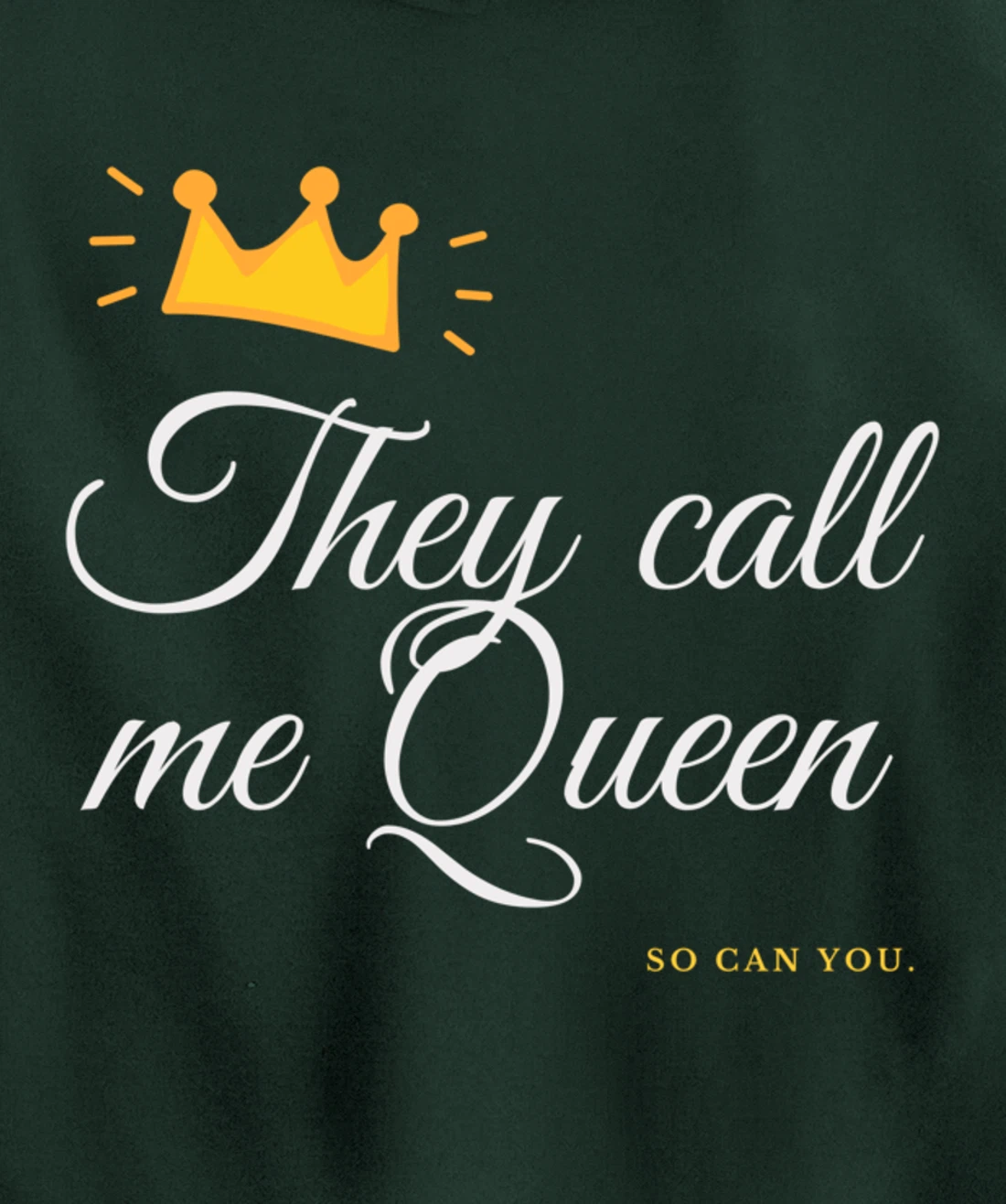 Fit for a Queen Pullover Hoodie