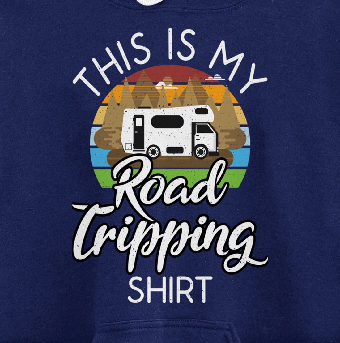 This is My Road Tripping Shirt Road Trip Retro Pullover Hoodie